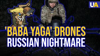 Nightmare of Russians: BABA YAGA Drone Hunts at Night