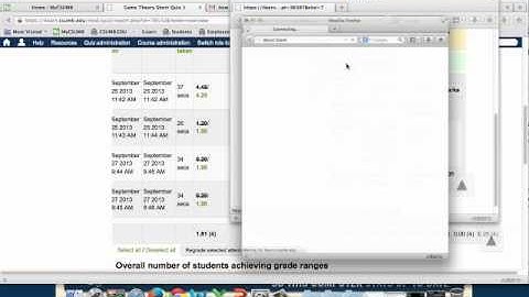How to manually override the score for one student in iLearn 2.5