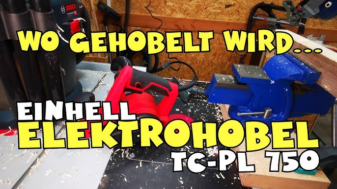 Einhell TE-PL 900 Elektrohobel Test - YouTube | Hobel