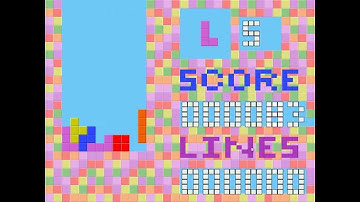 My Clone Of Tetris(C++ and SDL2)