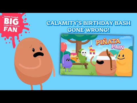 CALAMITY S BIRTHDAY BASH GONE WRONG Reacting To Piñata Pain 