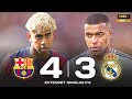 Real Madrid VS Barcelona 3 4 La Liga Highlights 