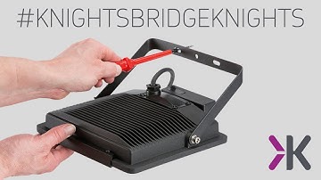 Knightsbridge Knights: Easy-install FLR LED Floodlights