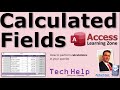 Calculated Fields in Microsoft Access - How to Perform Calculations in Queries & Form Footer Totals