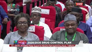 2026/2030 DRUG CONTROL PLAN: EU, UNODC, ECOWAS Assure Nigeria of support