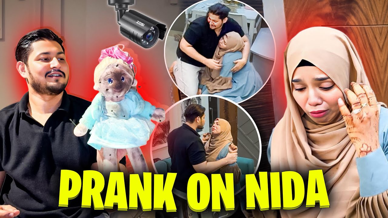 Prank On Nida 👻 | Sufiyan and Nida ♥️