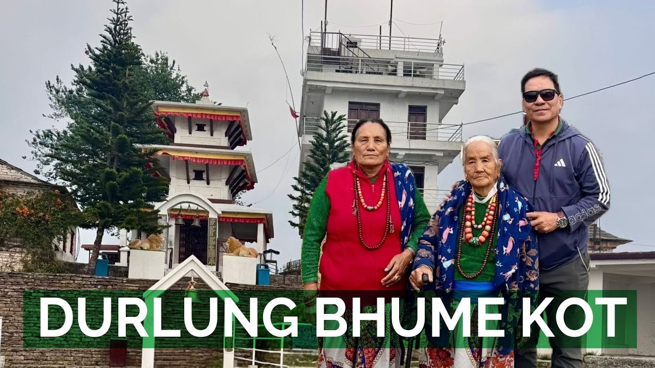 दुर्लुङ कोटको भूमे दर्शन लगायत अन्य ठाउँहरूमा रमाउँदै आमाको साथमा // Kushma & Durlung Gaun, Parbat