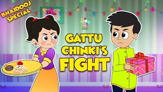 Gattu Chinki's Fight | Bhaidooj Special | English Moral Stories | English Animated | English Cartoon