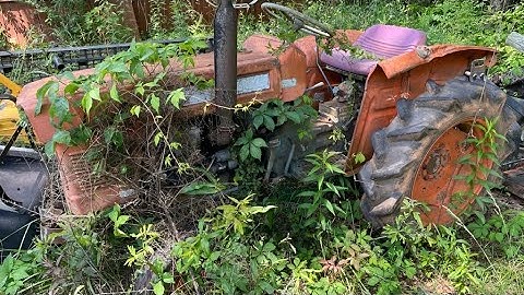 KUBOTA TRACTOR ABANDONED IN THE WEEDS FOR OVER 20 YEARS, WILL IT RUN?