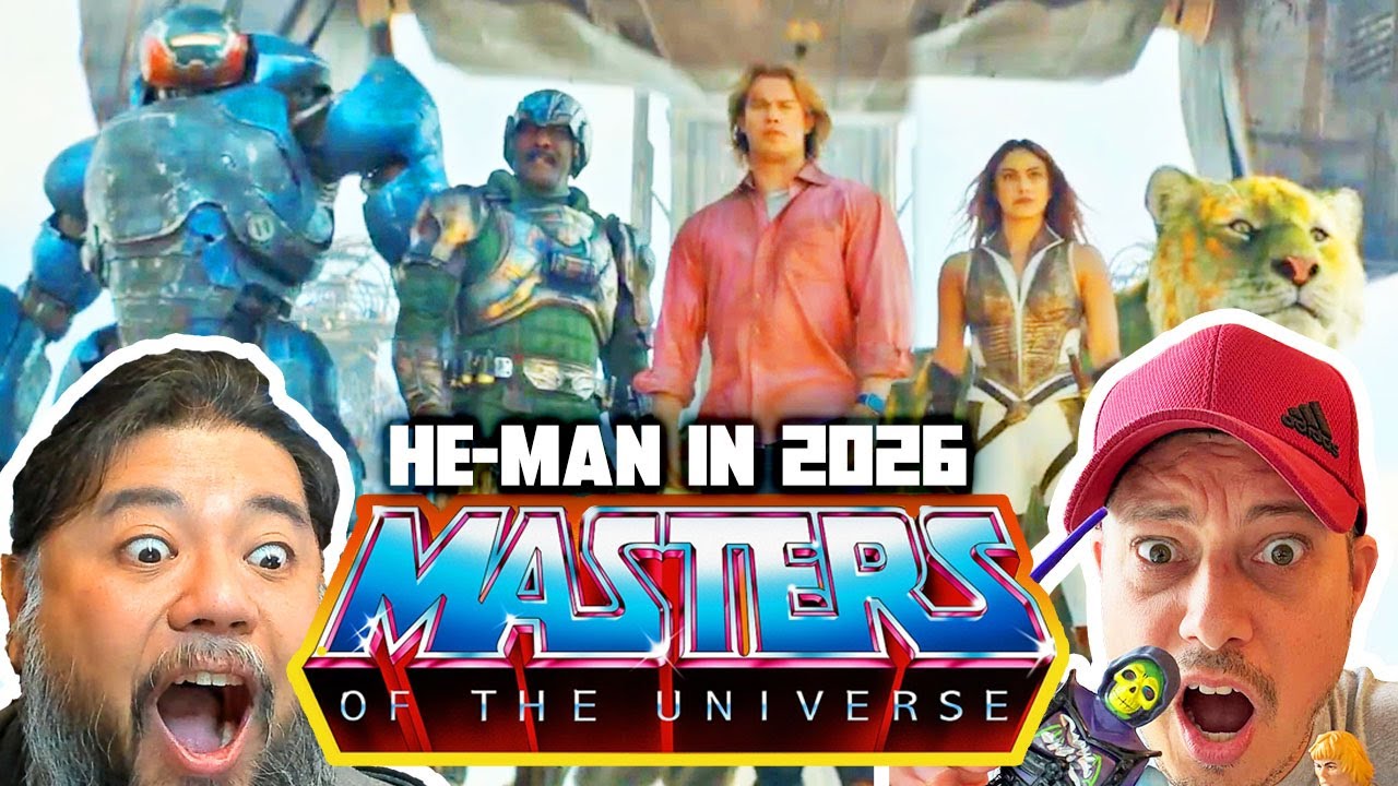 Movies! Games! Toys! Comics! Conventions! 2026 the year of Masters of the Universe!