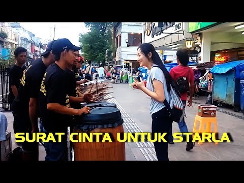 SURAT CINTA UNTUK STARLA VIRGOUN - CAREHAL PENGAMEN ANGKLUNG JOGJA MALIOBORO
