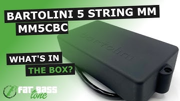 Bartolini MM5CBC 5 String MusicMan® Bass Pickup: What’s In The Box (A Close-Up Look)