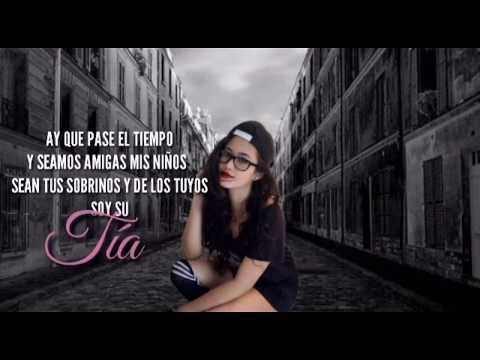 Mejor Amiga Letra 😍🧚🏻‍♀️💓 Lü Wolff 😍 Canción original TIK TOK COMPLETA 2020