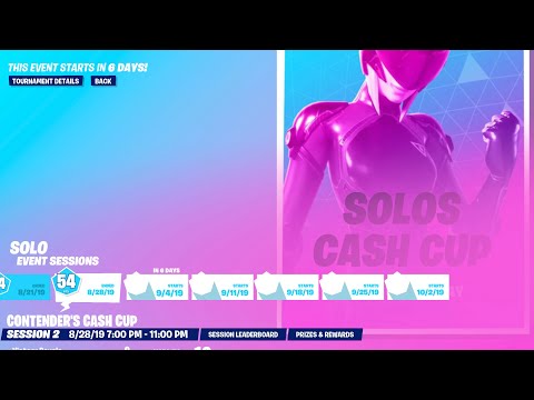 Byba: Fortnite Tracker Solo Cash Cup Leaderboard