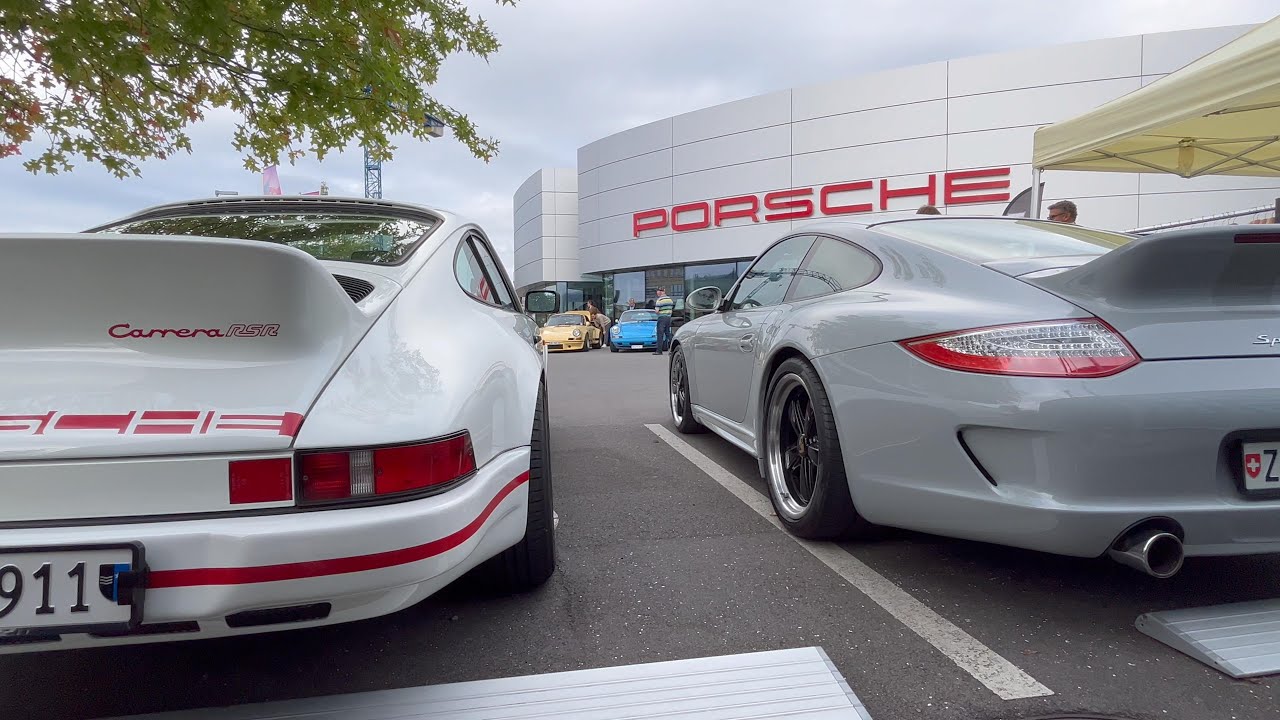 Porsche Car Meet! Porsche Classics and Coffee Zug YouTube