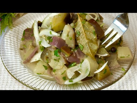 За 5 Минут Маринованные Баклажаны Как ГРИБЫ! Просто нарежьте баклажаны и добавьте ЭТИ приправы!