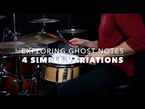 4 Essential Ghost Note Variations for Grooves- Drum Lesson with Eric Fisher