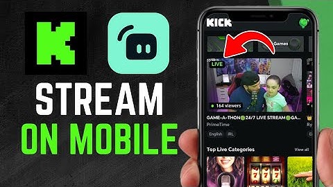 How To Go LIVE On Kick With Mobile Phone (2025)