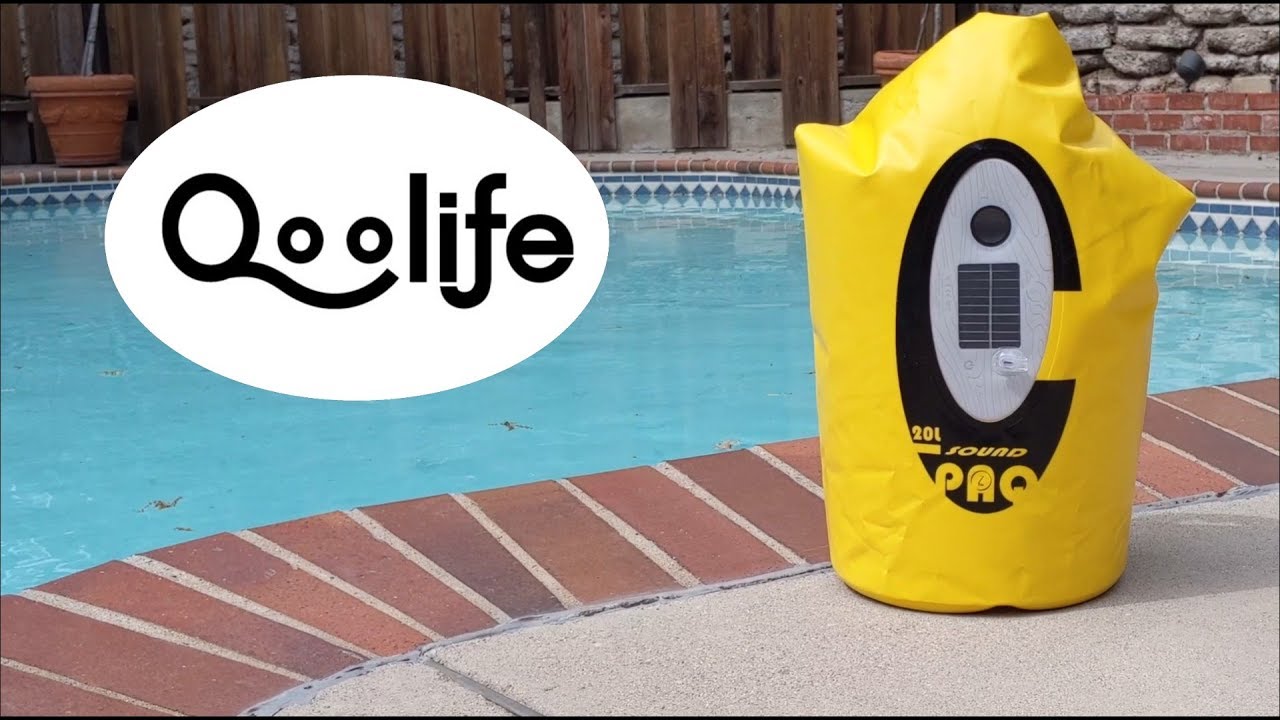 Qoolife Dry bag with Bluetooth speaker Qoolife Dry bag with Bluetooth speaker