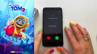 Xiaomi Redmi 4X Incoming call  with Talking Tom game screenshot 2