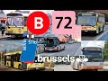 LIGNE : Bus 72 De La STIB