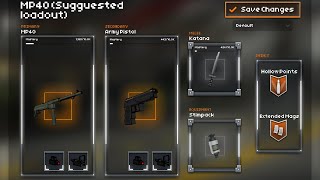 Pixel Strike 3D Suggested loadout gameplay: MP40 and Army Pistol