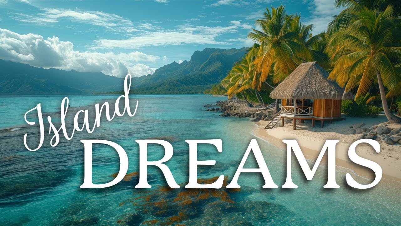 Happy & Uplifting Music | Tropical Beach Island Ambience Vibes