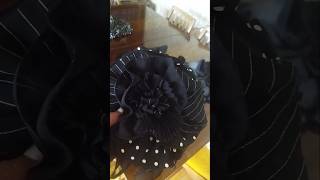 брошь лоскутная из остатков шифона#шифон,#рукоделие #своимируками