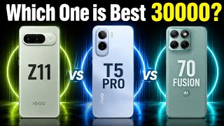 Iqoo Z11 vs Vivo T5 pro vs Motorola Edge 70 fusion