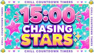 15 Minute Classroom Timer — Chasing Stars ✨ Quiet Focus Countdown with Relaxing Music