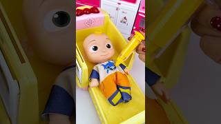 ASMR Unboxing Cocomelon & Pinkfong Ambulance Doctor Set 🚑| Satisfying Toy Sounds & Pretend Play