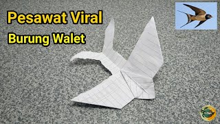 how to make a swallow paper airplane