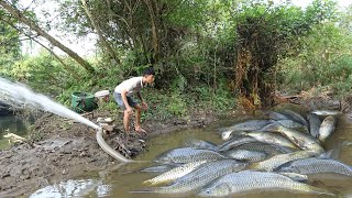 Full videos: Uniques fishing - fishing exciting - pump fishing techniques - catch a lot off fish