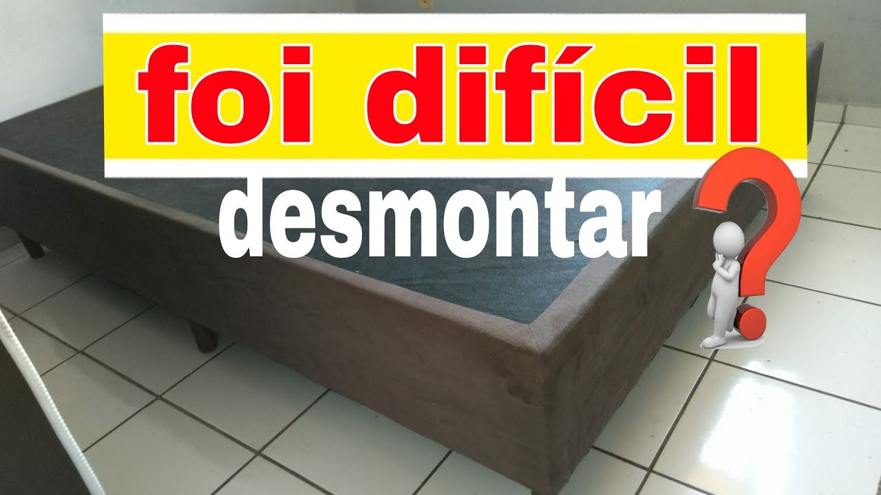 Como passa base de cama box  na escada