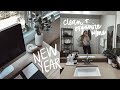 VLOG 02: organizing and cleaning my apartment for the 2021! (container store, target & home goods)