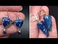 Amazing Faux Lapis Lazuli from Polymer Clay. Earrings Tutorial