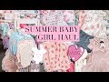SUMMER TWIN BABY GIRL HAUL! 9 MONTHS!👼🏻👼🏻 SLMissGlamVlogs💕