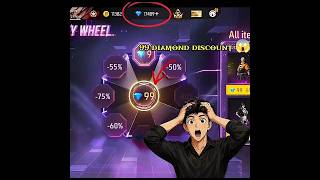 I got 99 discount in lucky wheel 😱 free fire new event 🔥 today #viral #shorts #tricks