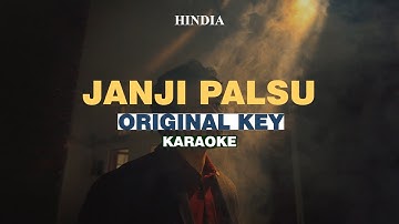 [KARAOKE] Hindia - Janji Palsu (ORIGINAL KEY)