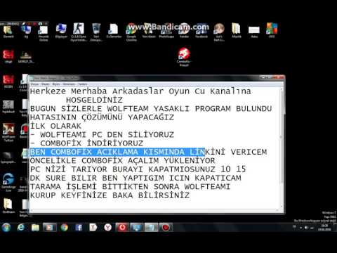 Wolfteam Xigncode Log Hatası Çözümü 2016 %100