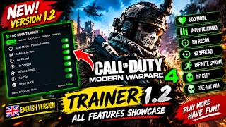 🔥 COD MW4 TRAINER 1.2 | GOD MODE, INFINITE AMMO & MORE! (ENGLISH VERSION)