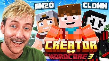 Het Begin Van Eiland Noord! - CreatorSMP Hardcore 3 #1