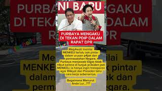 Purbaya ditekan PDIP dalam rapat DPR #politik #news #beritaterkini #feedshorts