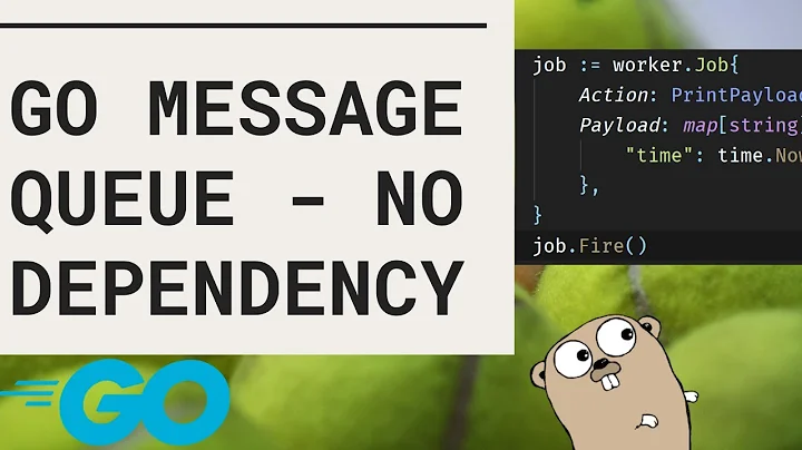 Go Message Queue using Concurrency, zero dependency