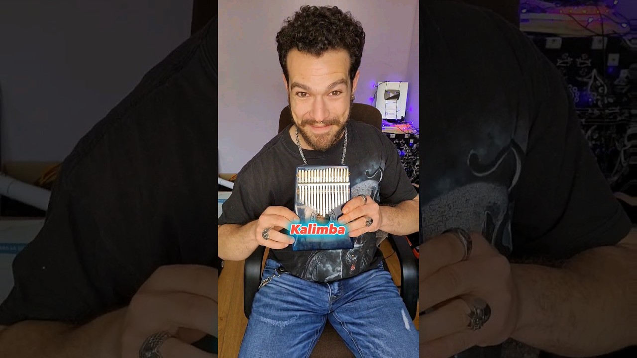 Cuándo llevas 3 meses tocando la Kalimba 😻🎶 #kalimba #musica #percusion #comedia #musico