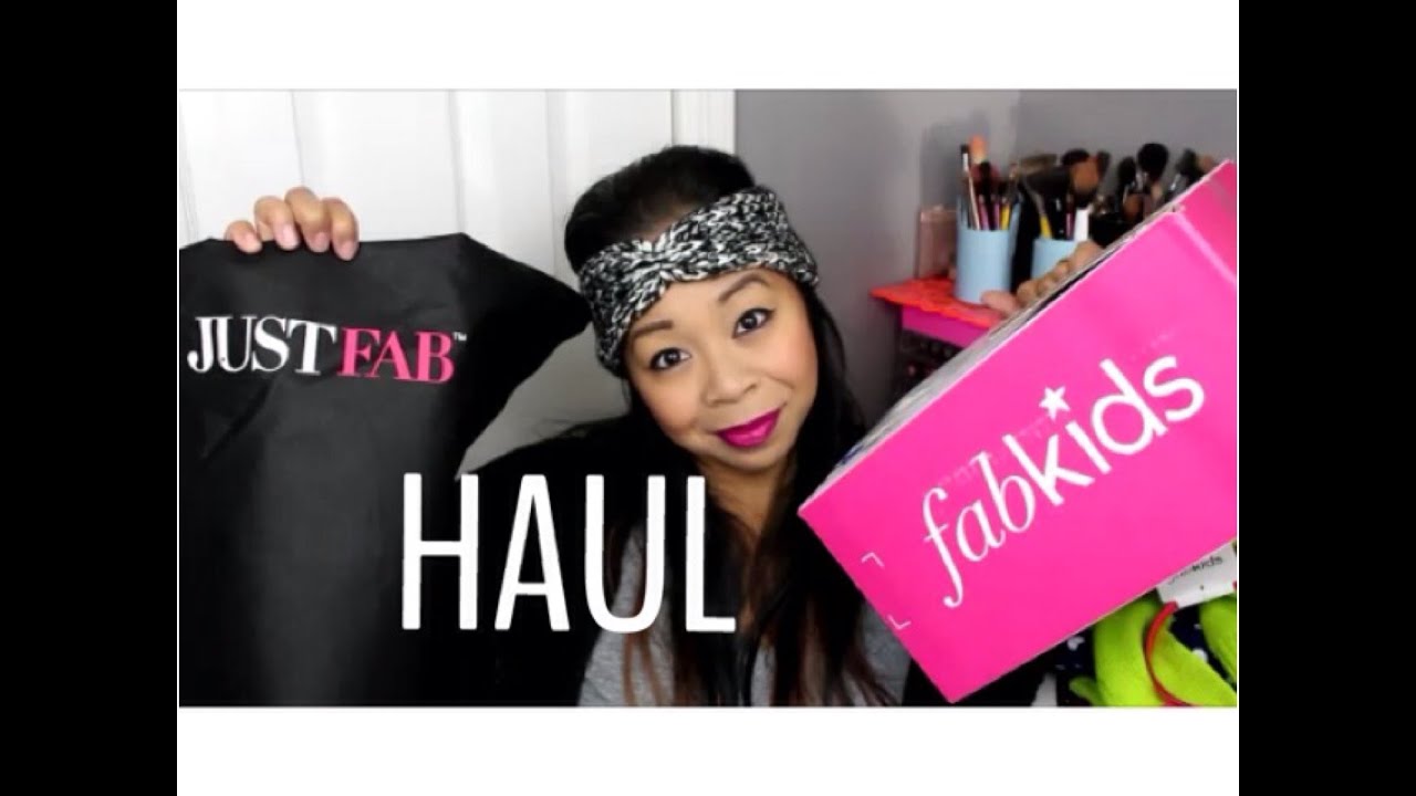JUST FAB & FAB KIDS HAUL November picks! YouTube