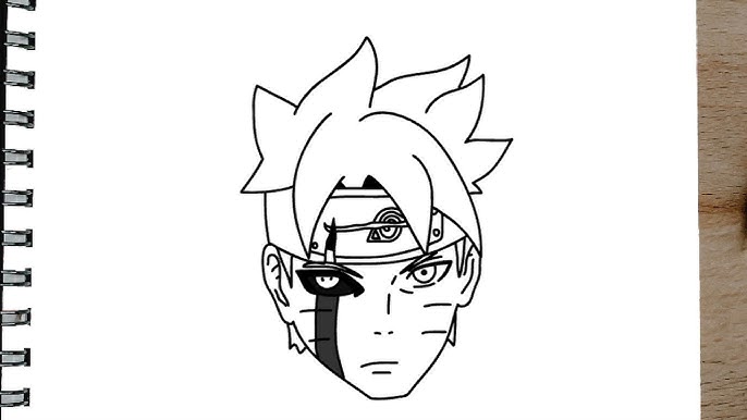 Pin de yaira em boruto lapiz em 2023  Desenho do boruto, Tutoriais de  desenho anime, Desenho de anime