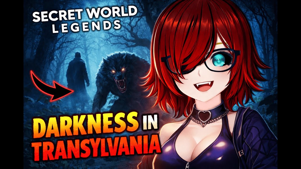 LIVE 🔴 Secret World Legends: VTuber Terror in Transylvania's Shadowy Forest!