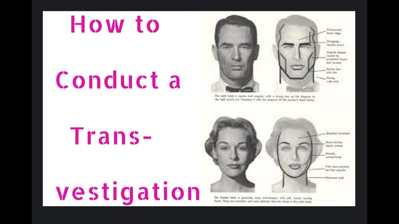 Elite Gender Inversion- How to Transvestigate.