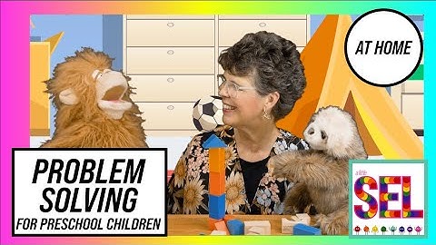 Problem Solving for Preschoolers (For Home) | Social-Emotional Learning (English) - A LITTLE SEL